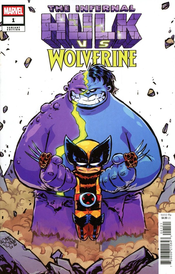 The Infernal Hulk vs. Wolverine (2026) #1 Skottie Young Variant