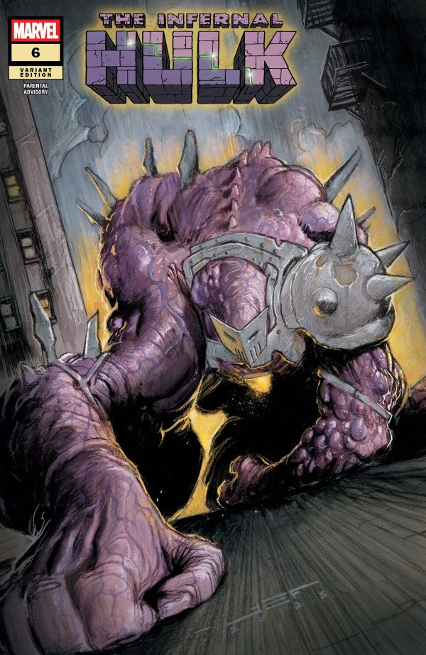 The Infernal Hulk (vol 1) #6 Juan Ferreyra Foreshadow Variant