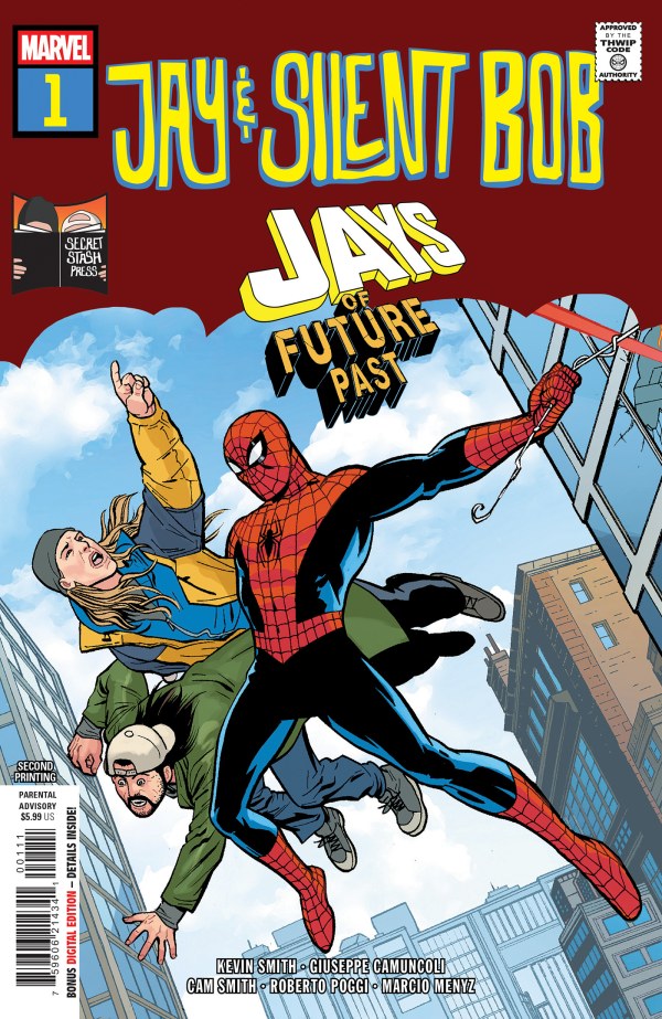 Jay and Silent Bob: Jays of Future Past (2026) #1  2nd Printing Giuseppe Camuncoli NM