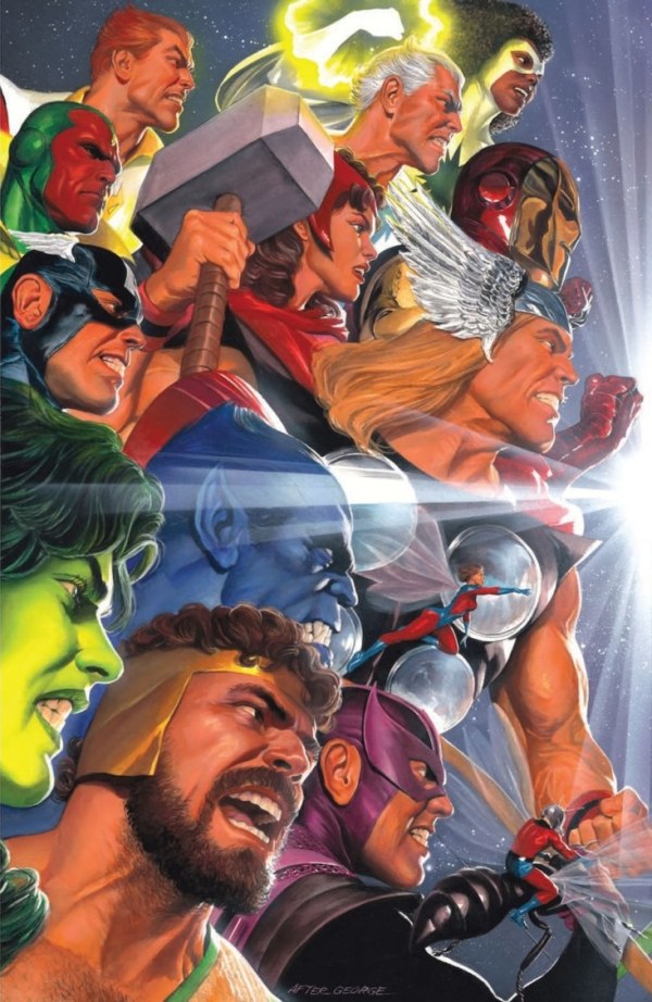 JLA/ Avengers #3(of 4) Facsimile Edition 2026 Alex Ross Connecting Virgin Variant NM