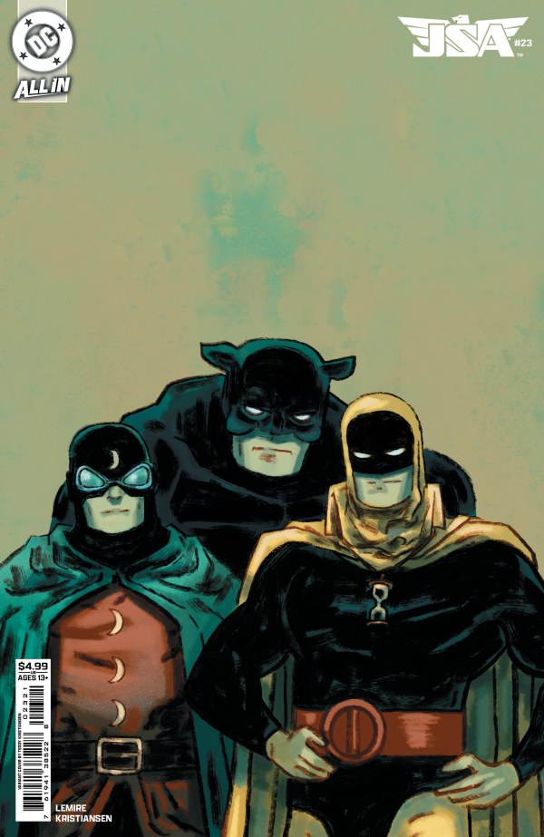 JSA (vol 2) #23 Cover B Teddy Kristiansen Variant NM