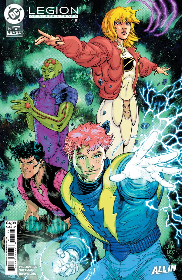 Legion of Super-Heroes (vol 10) #1 Cover B Jim Lee Variant NM