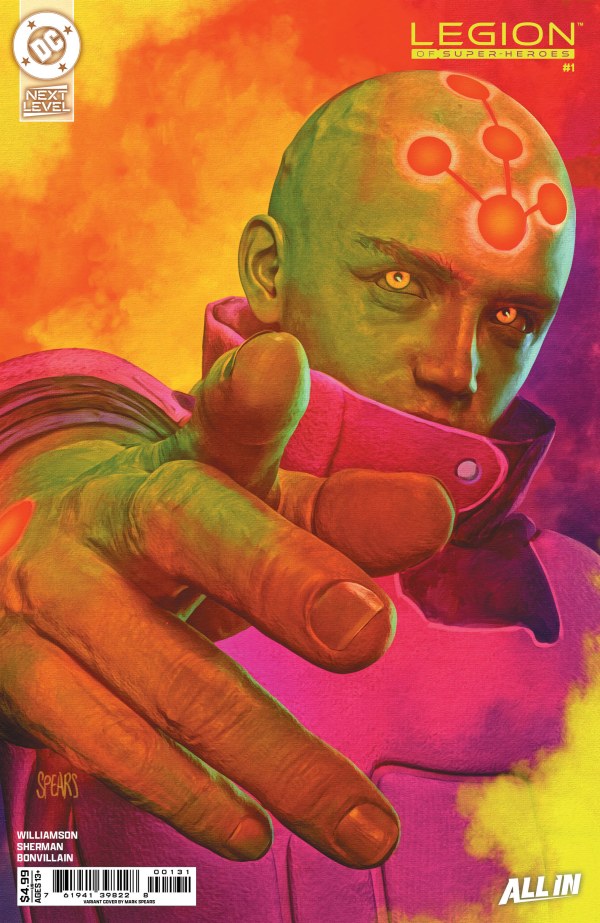 Legion of Super-Heroes (vol 10) #1 Cover C Mark Spears Variant NM