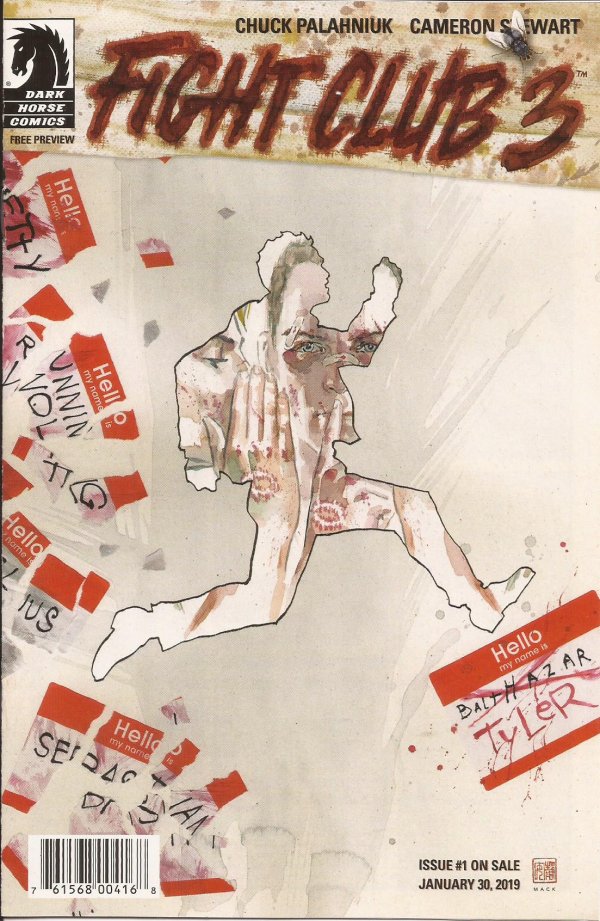 Fight Club 3 Ashcan NM