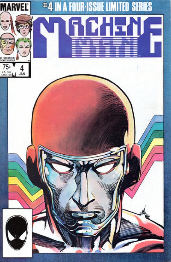 Machine Man (vol 2) #4 (of 4) VF
