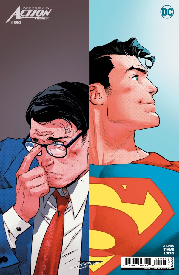 ACTION COMICS (vol 3) #1063 Cover B Jorge Jiménez Card Stock Variant NM