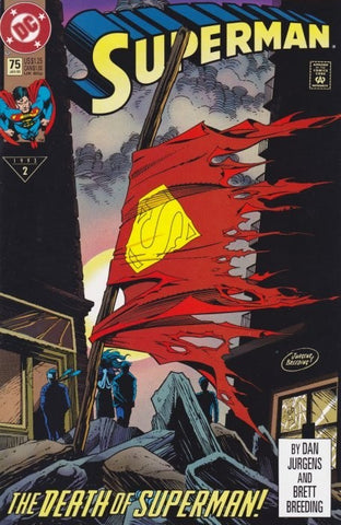 Superman (vol 2) #75 3rd Printing VF