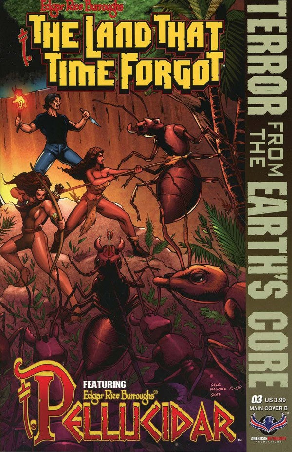 Edgar Rice Burroughs' The Land That Time Forgot: Terror from the Earth's Core (vol 1) #3 (of 3) Connecting Cover B NM