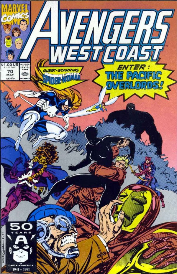 Avengers West Coast (vol 2) #70 VF