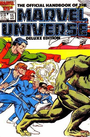 The Official Handbook of the Marvel Universe (vol 2) #15 VG