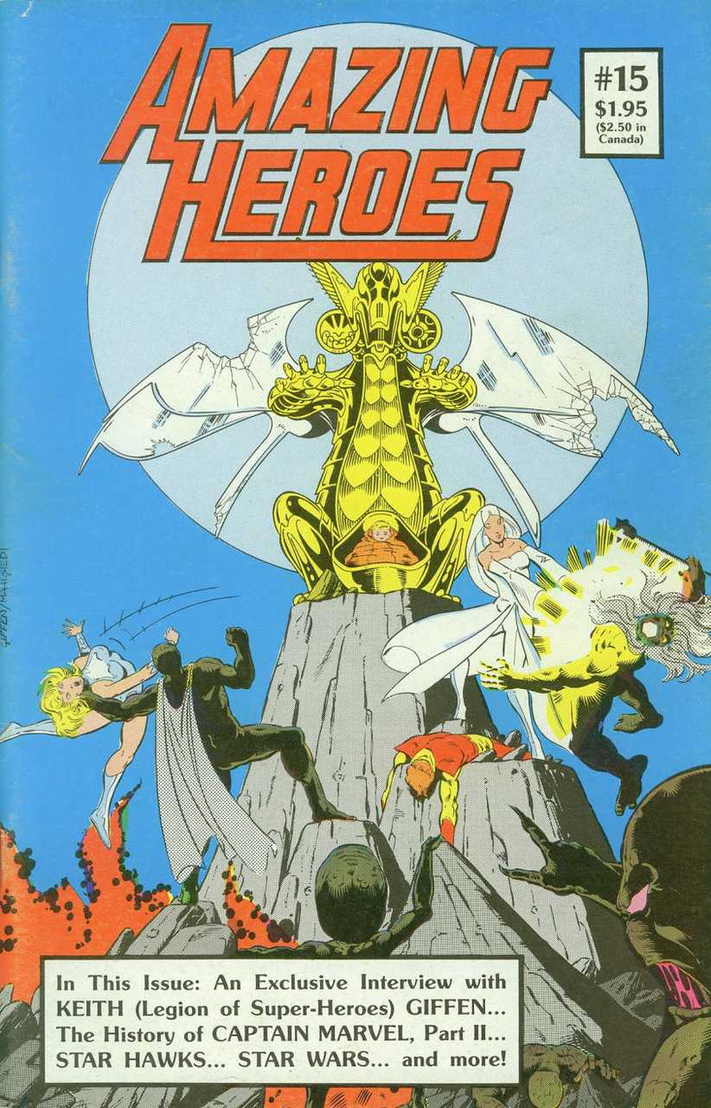 Amazing Heroes (vol 1) #15 VF