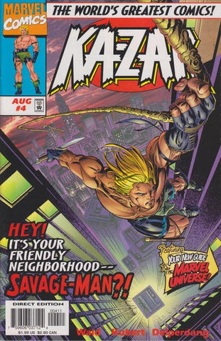 Ka-Zar (vol 3) #4 VF