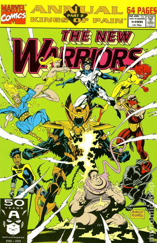 The New Warriors Annual (vol 1) #1 VF