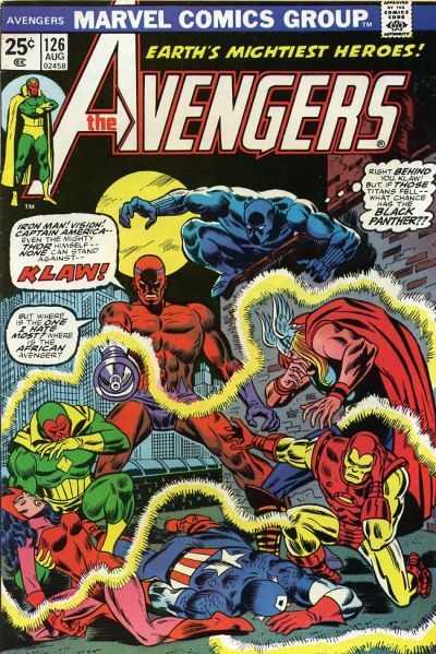 The Avengers (vol 1) #126 VF