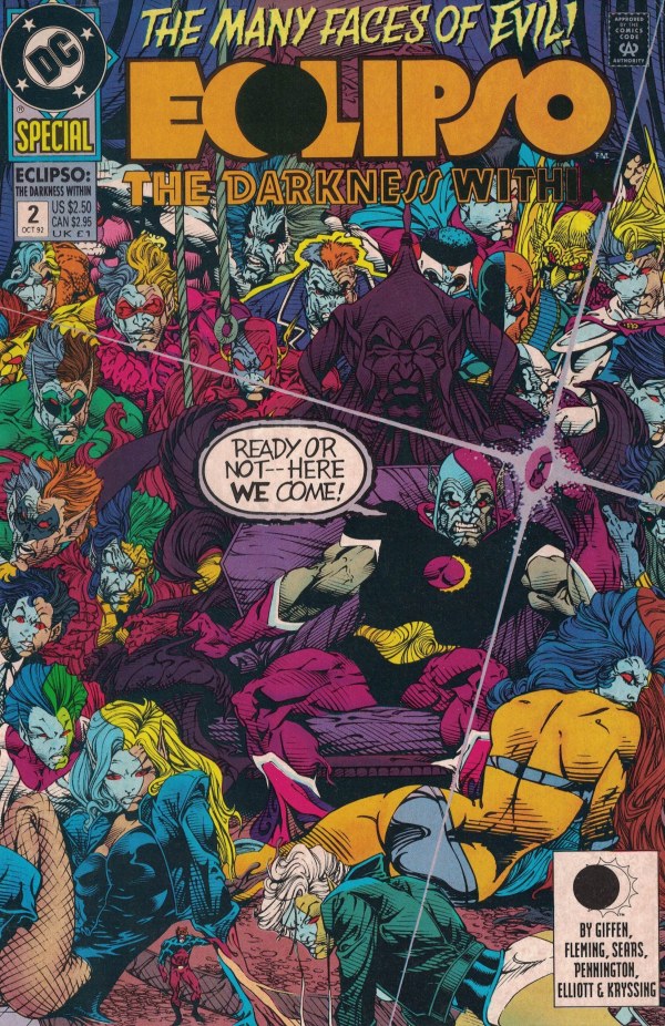 Eclipso: The Darkness Within (vol 1) #1-2 Complete Set VF