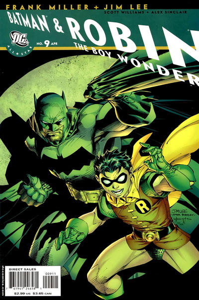 All Star Batman & Robin, The Boy Wonder (vol 1) #9 VF