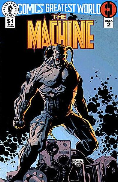Comics' Greatest World: Steel Harbor (vol 1) #2 The Machine VF