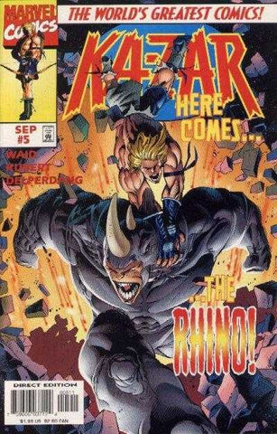 Ka-Zar (vol 3) #5 VF