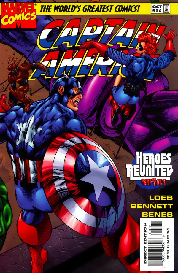 Captain America (vol 2) #12 VF