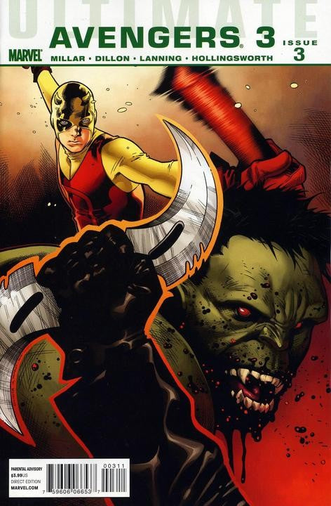 Ultimate Comics Avengers 3 (vol 1) #3 VF