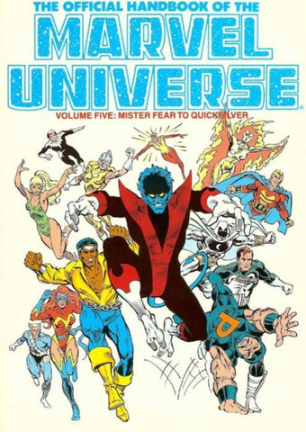 The Official Handbook of the Marvel Universe - Deluxe Edition Vol 5: Mister Fear to Quicksilver TP