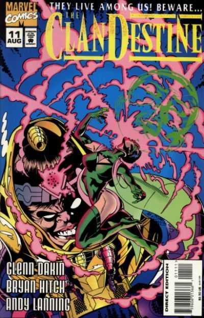 The ClanDestine (vol 1) #11 VF