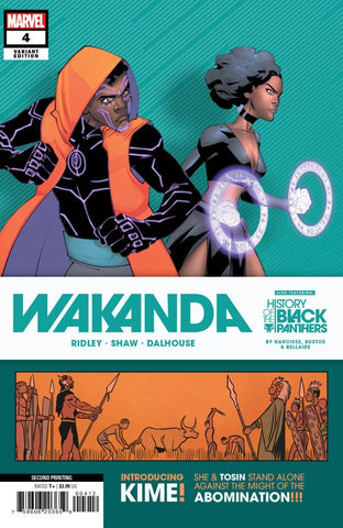 Wakanda (vol 1) #4 2nd Printing VF
