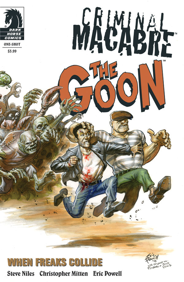 Criminal Macabre/The Goon: When Freaks Collide One Shot Powell Cover VF