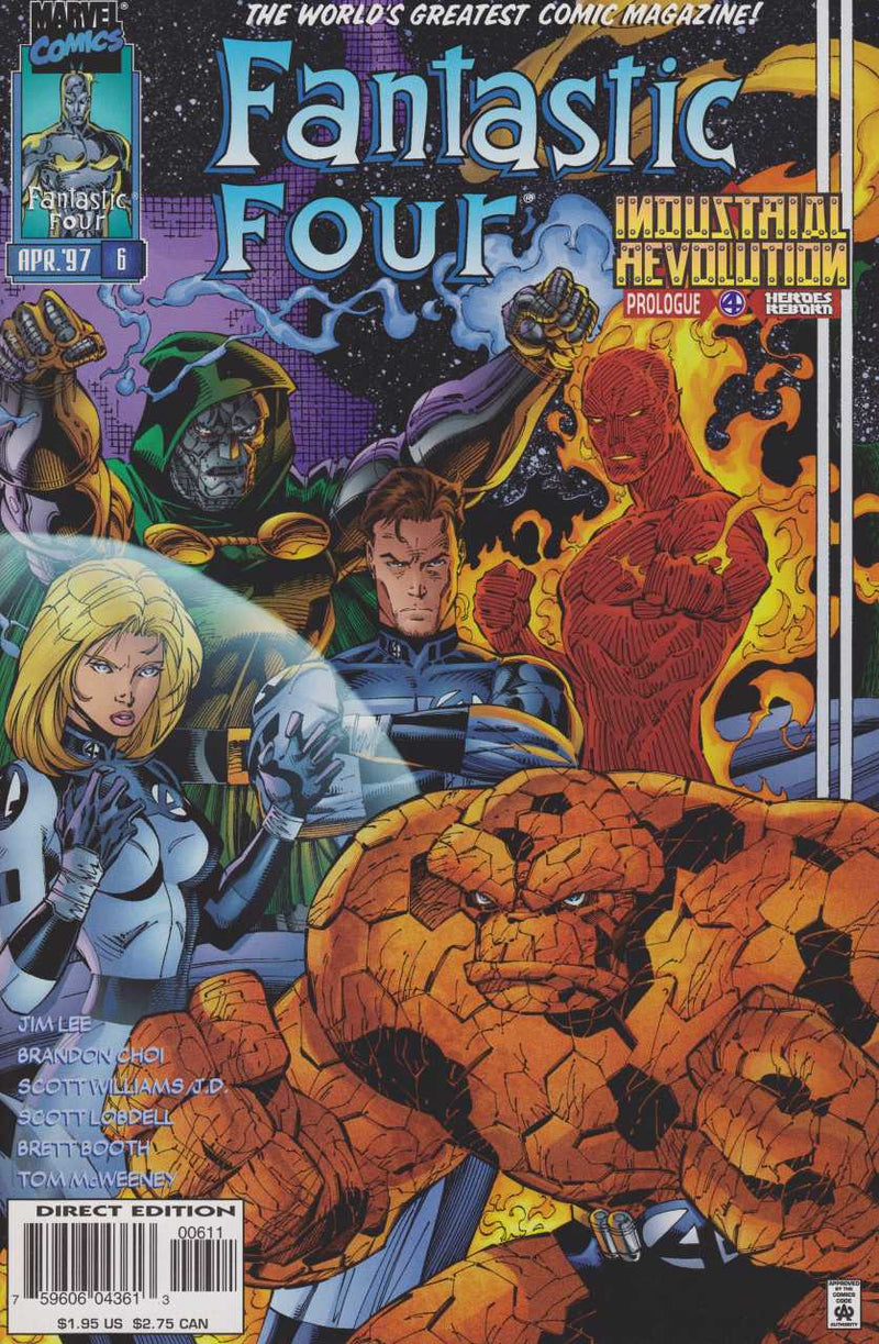 Fantastic Four (vol 2) #6 FN