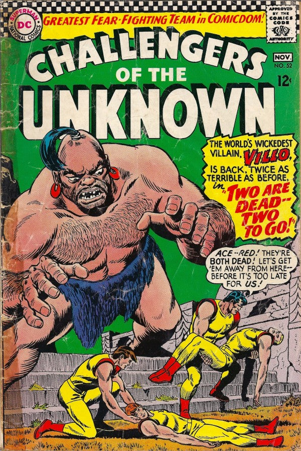 Challengers of the Unknown (vol 1) #52 VG