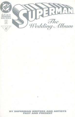 Superman: The Wedding Album Collector's Embossed Variant One Shot NM