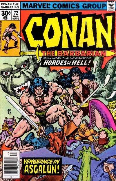 Conan the Barbarian (vol 1) #72 VF