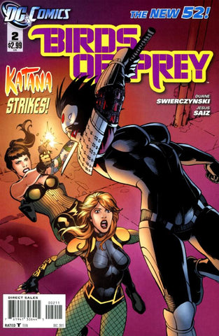 Birds of Prey (vol 3) #2 VF