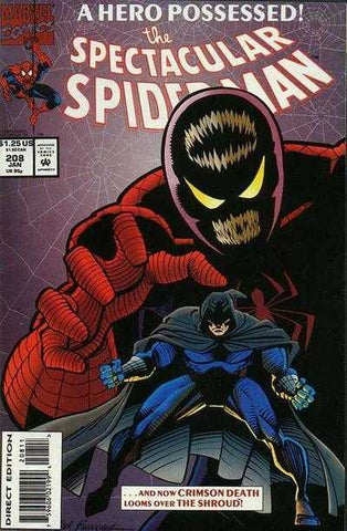 Peter Parker, The Spectacular Spider-Man (vol 1) #208 VF