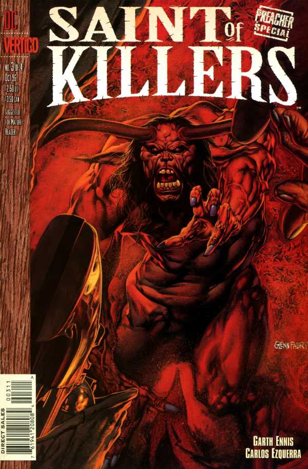 Preacher Special: Saint of Killers #1-4 Complete Set FN/VF