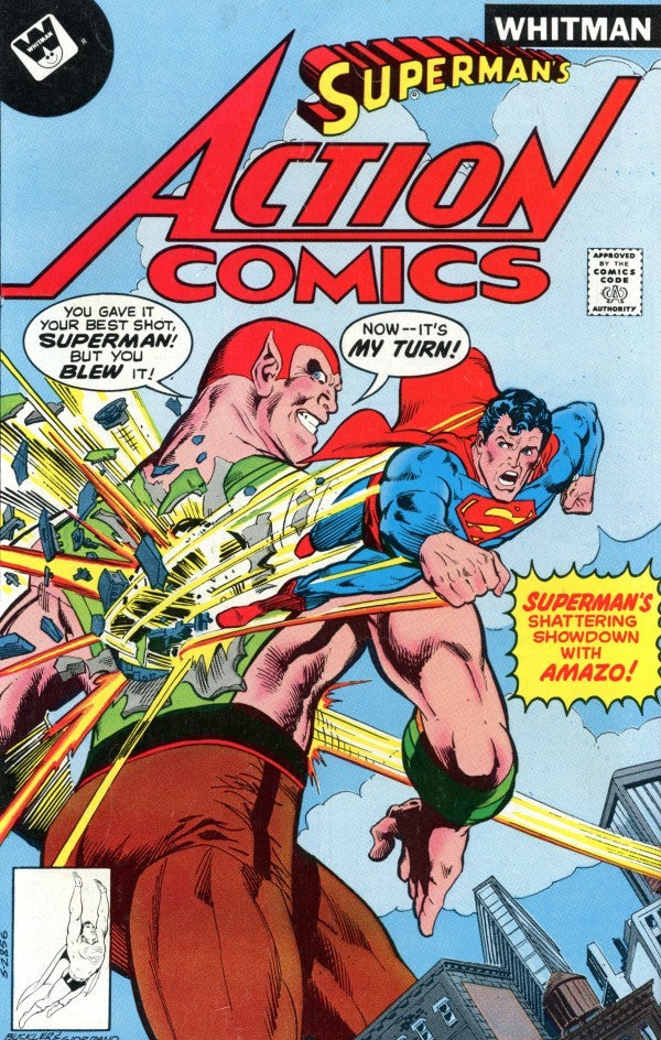 Action Comics (vol 1) #483 Whitman Edition VG