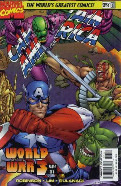 Captain America (vol 2) #13 VF
