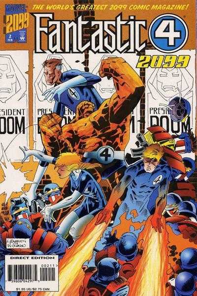 Fantastic Four 2099 (vol 1) #2 NM