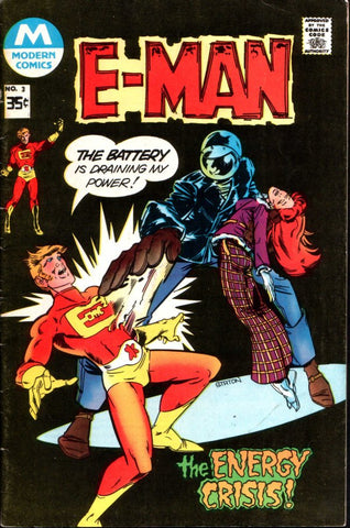 E-Man (vol 1) #3 1974 Edition VG