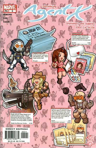 Agent X (vol 1) #5 NM