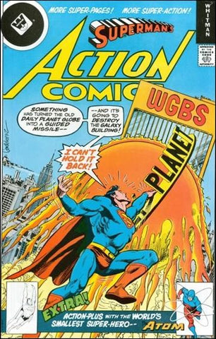 Action Comics (vol 1) #487 Whitman Cover FN