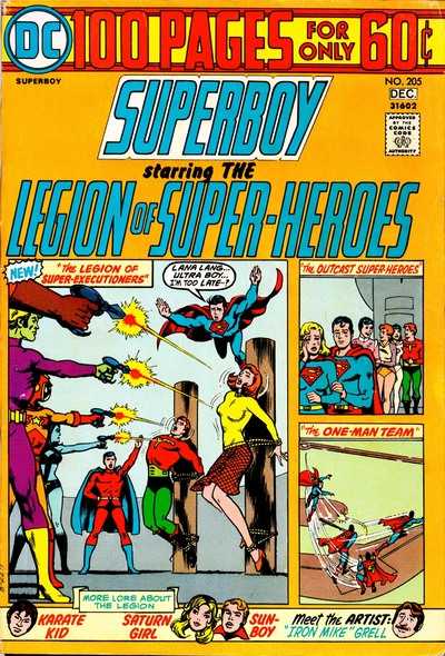 Superboy (vol 1) #205 VG