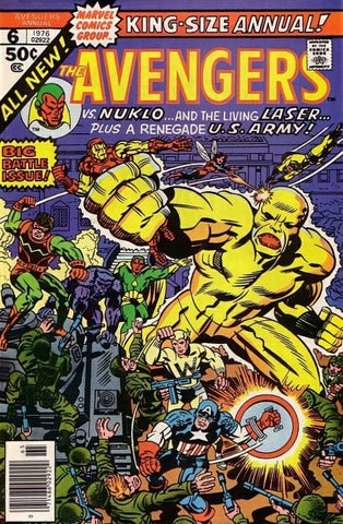 The Avengers Annual (vol 1) #6 VF