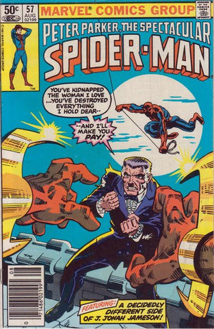 Peter Parker, The Spectacular Spider-Man (vol 1) #57 VG