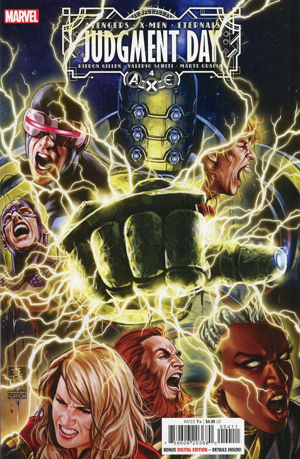 A.X.E.: Judgment Day (vol 1) #4 NM