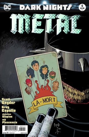 Dark Nights: Metal (vol 1) #5 (of 6) Foil Cover