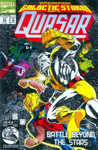 Quasar (vol 1) #33 VF