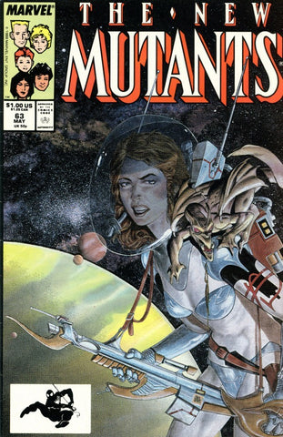 The New Mutants (vol 1) #63 FN