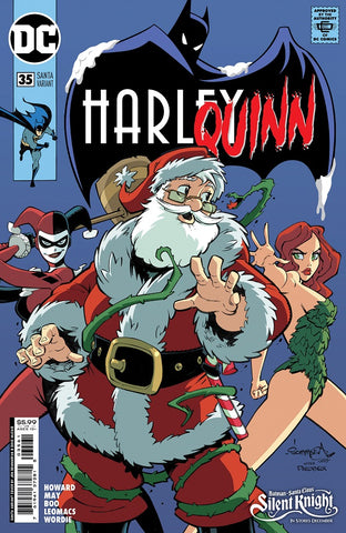 Harley Quinn (vol 4) #35 Cover C Jon Sommariva Santa Card Stock Variant NM