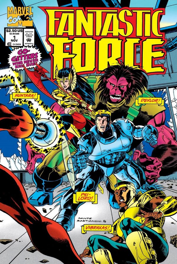 Fantastic Force (vol 1) #1 Chromium Cover NM